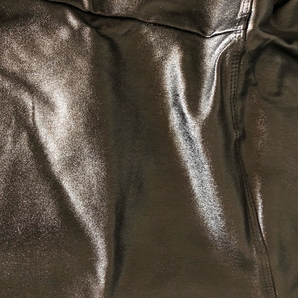 NWT Sz XL Women’s Leather-Like Leggings - Picture 3 of 4